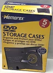 Memorex Dvd Storage Cases 5-PACK Labelmaker Software Included. Fixed Price $9.99.
