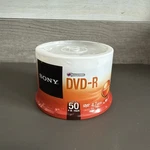 Sony Dvd-r 4.7GB 120 Min 16X Blank Media Disc 50 Pack. Fixed Price $15.00.