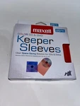 Maxell New In Box Cd/dvd Assorted Colors Keeper Sleeves Lot. Fixed Price $23.95.