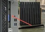 Dvd Drive Odd Panel Bay Cover Dell Optiplex 3050 5050 7050 Sff Mt Bezel. Fixed Price $7.99.