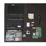 Toshiba Satellite C655 Laptop Parts Lot Hdd Dvd Drive Fan Motherboard Black. Fixed Price $199.99.