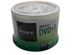 Sony Dvd+r 4.7GB 120 Min 16X Blank Media Disc Pack 50DPR47SP New & Sealed. Fixed Price $15.00.