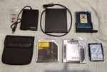 Used Lot Vintage Ibm Laptop Internal External Floppy Disk Cd Drives Harddrive. Fixed Price $50.00.