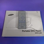 Samsung DVD-L200 Portable Player Remote 01053F And Instruction Manual Silver. Fixed Price $19.60.