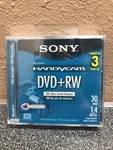 Sony 8CM Dvd+rw Recordable Disc (jewel Case Pack Of 3) New. Fixed Price $34.95.