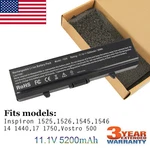Laptop Battery For Dell Inspiron 1525 1526 1440 1545 1546 1750 GW240 X284G M911G. Fixed Price $15.99.