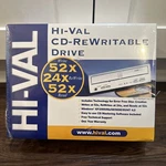 Hi-val Cd-rewritable Drive 52X 24X Rewrite Read New Nib Sealed. Fixed Price $24.99.