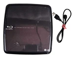 Lg GSA-E50L 8X Slim Portable External Super Multi Dvd Rewriter No Cord Ch. Fixed Price $17.23.