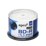 25GB Lth Bd-r Blu-ray Disc White Inkjet Azo Mcc EPROBDR6XBH-50-PRI. Fixed Price $22.95.